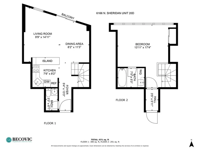 $2,495 | 6166 North Sheridan Road, Unit 26D, Chicago, IL 60660