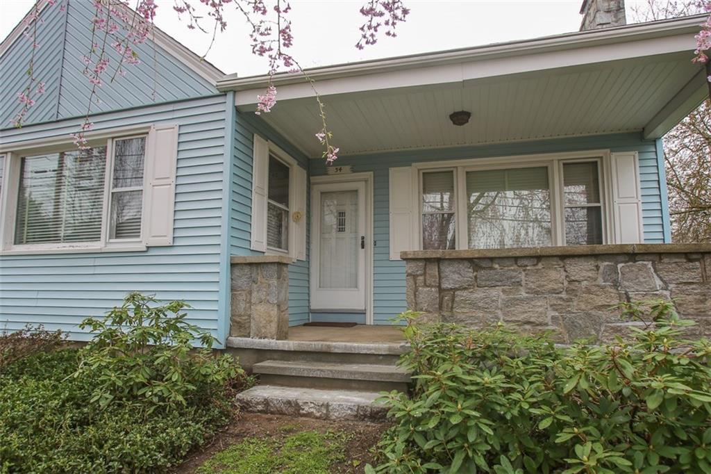 Beautiful stone steps and entry