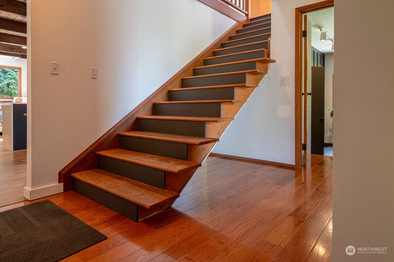 11907 103rd Avenue Southwest Vashon, WA 98070 - Photo 17 of 40 a view of entryway with wooden floor