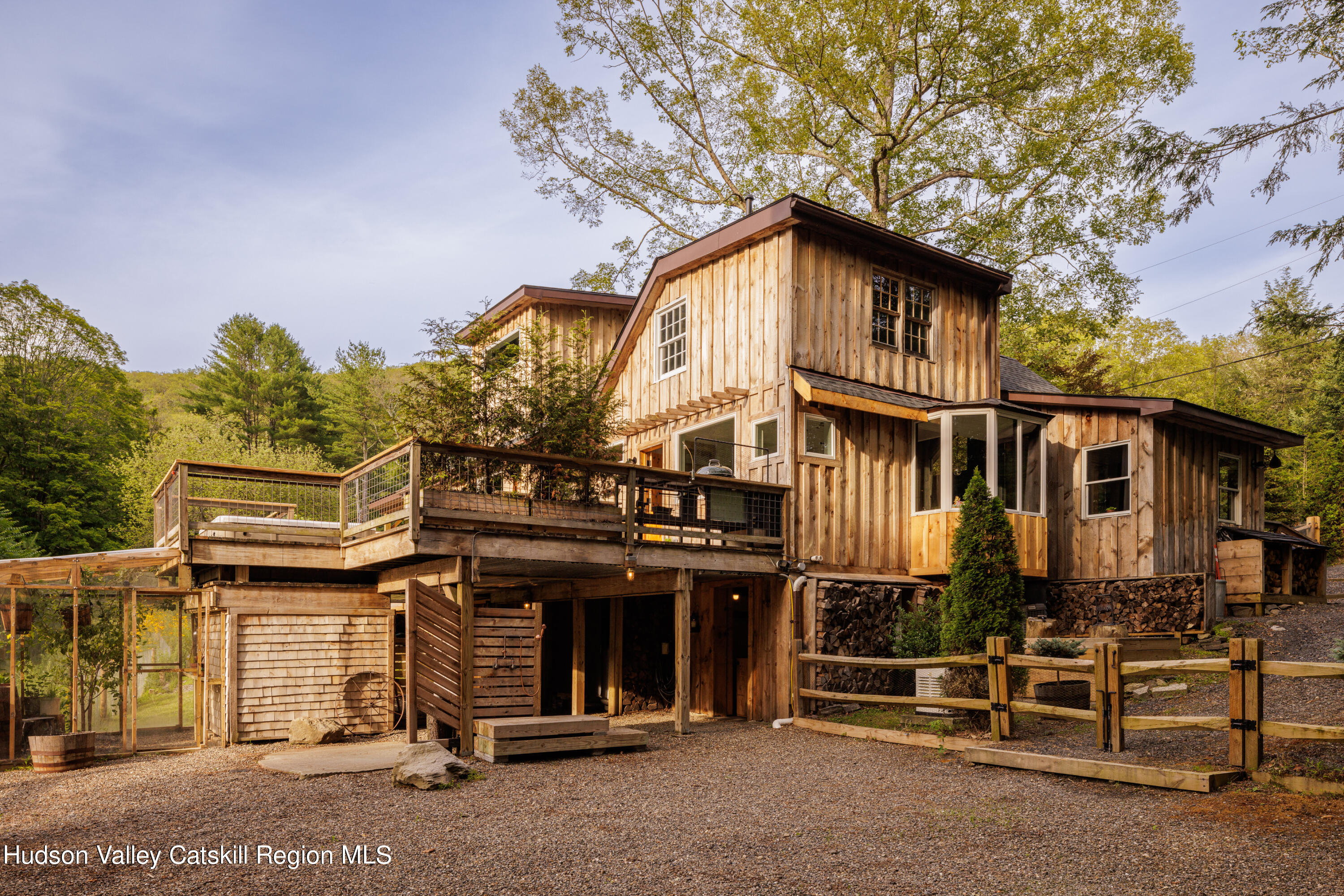 193 Cantine Road Kingston, NY 12401 - Photo 36 of 36 a view of a house with a garage