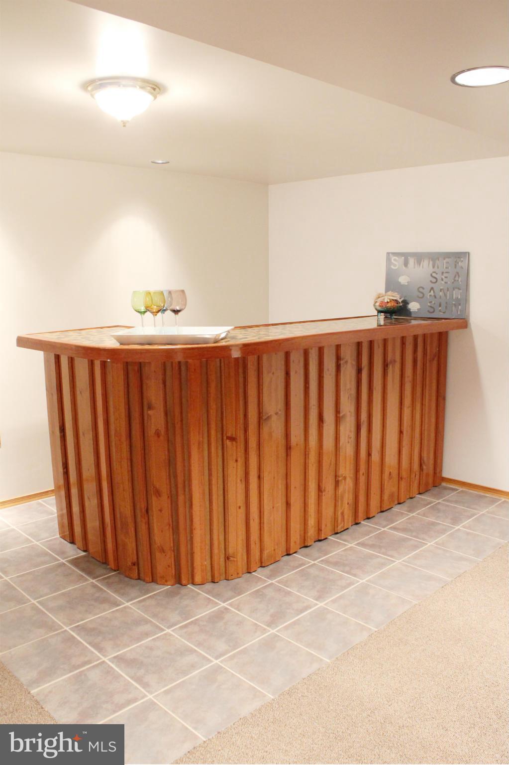 4022 Sykesville Road Finksburg, MD 21048 - Photo 13 of 17 Finished basement with bar!