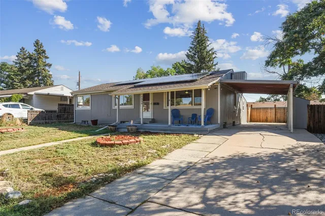 a view of a house with snow on the ground