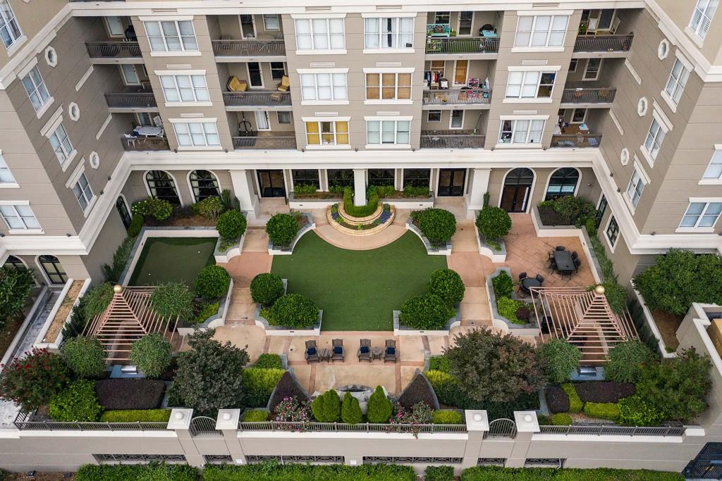 3334 Peachtree Road Northeast, Unit 1506 Atlanta, GA 30326 - Photo 36 of 51 an aerial view of multi story residential apartment building