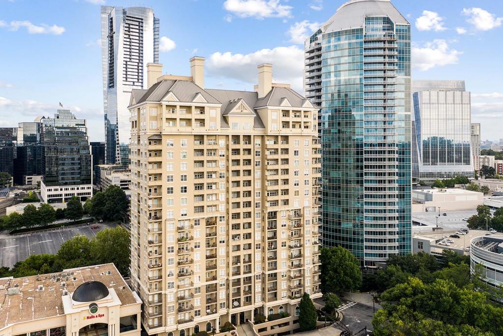 3334 Peachtree Road Northeast, Unit 1506 Atlanta, GA 30326 - Photo 49 of 51 a view of a city with tall buildings