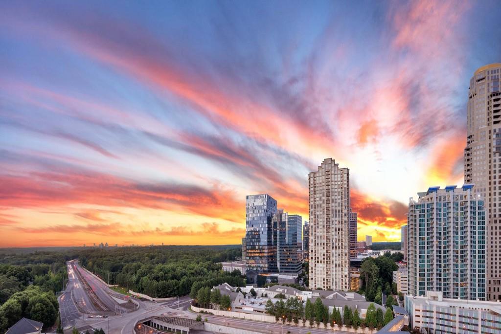 3334 Peachtree Road Northeast, Unit 1506 Atlanta, GA 30326 - Photo 50 of 51 a view of a city