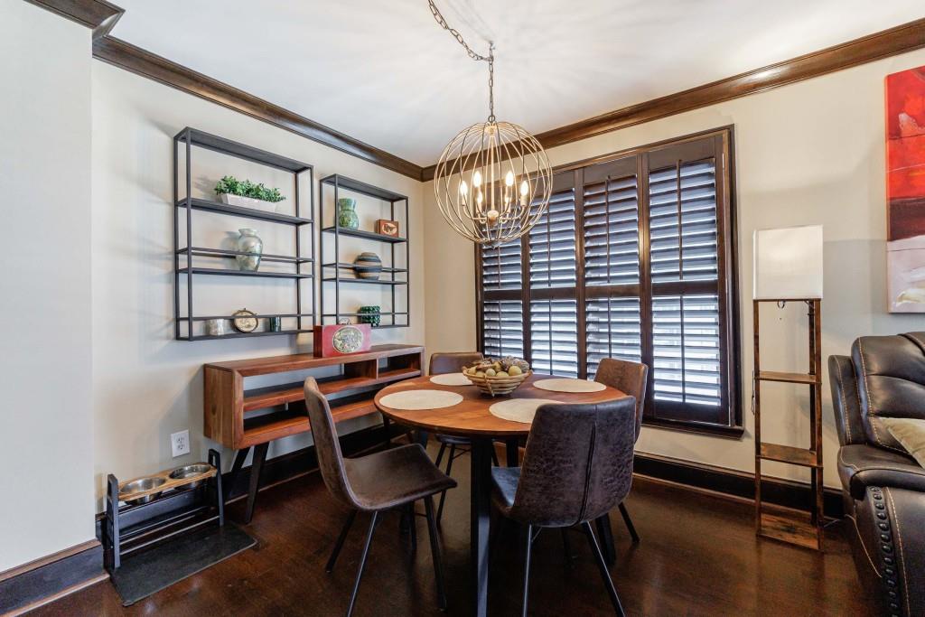 3334 Peachtree Road Northeast, Unit 1506 Atlanta, GA 30326 - Photo 5 of 51 a dining room with furniture and window