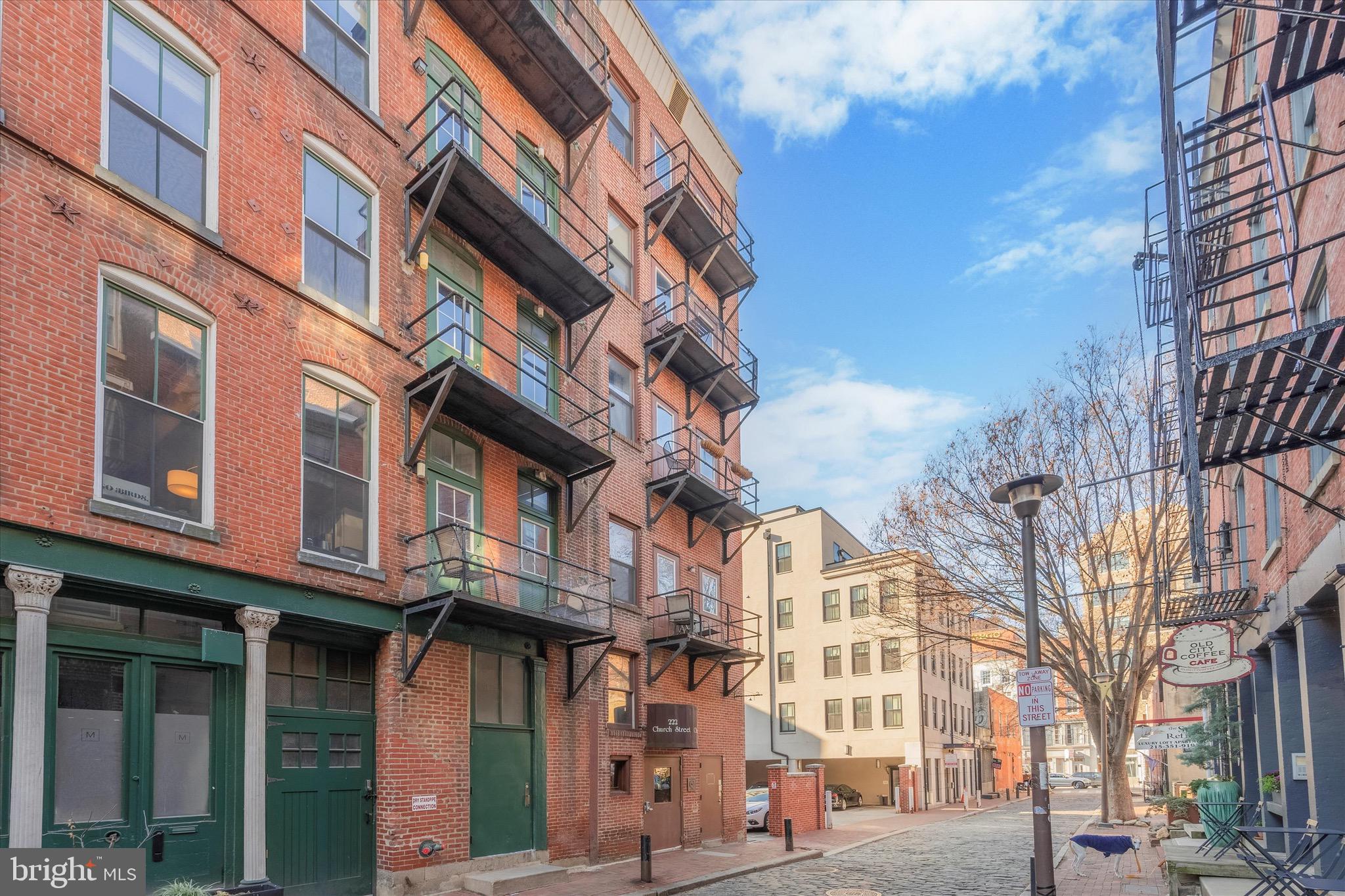 222 Church Street, Unit 2J Philadelphia, PA 19106 - Photo 3 of 17 a view of a building with a street