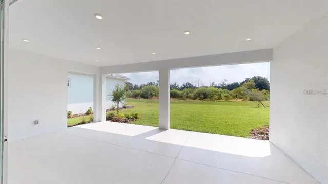 a very nice looking room with a large window