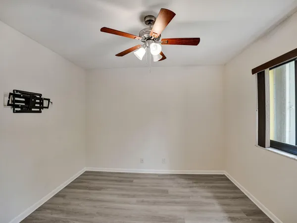 wooden floor in an empty room