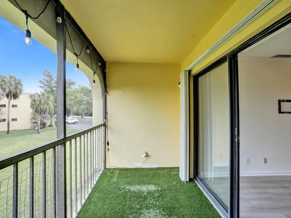 a view of a porch