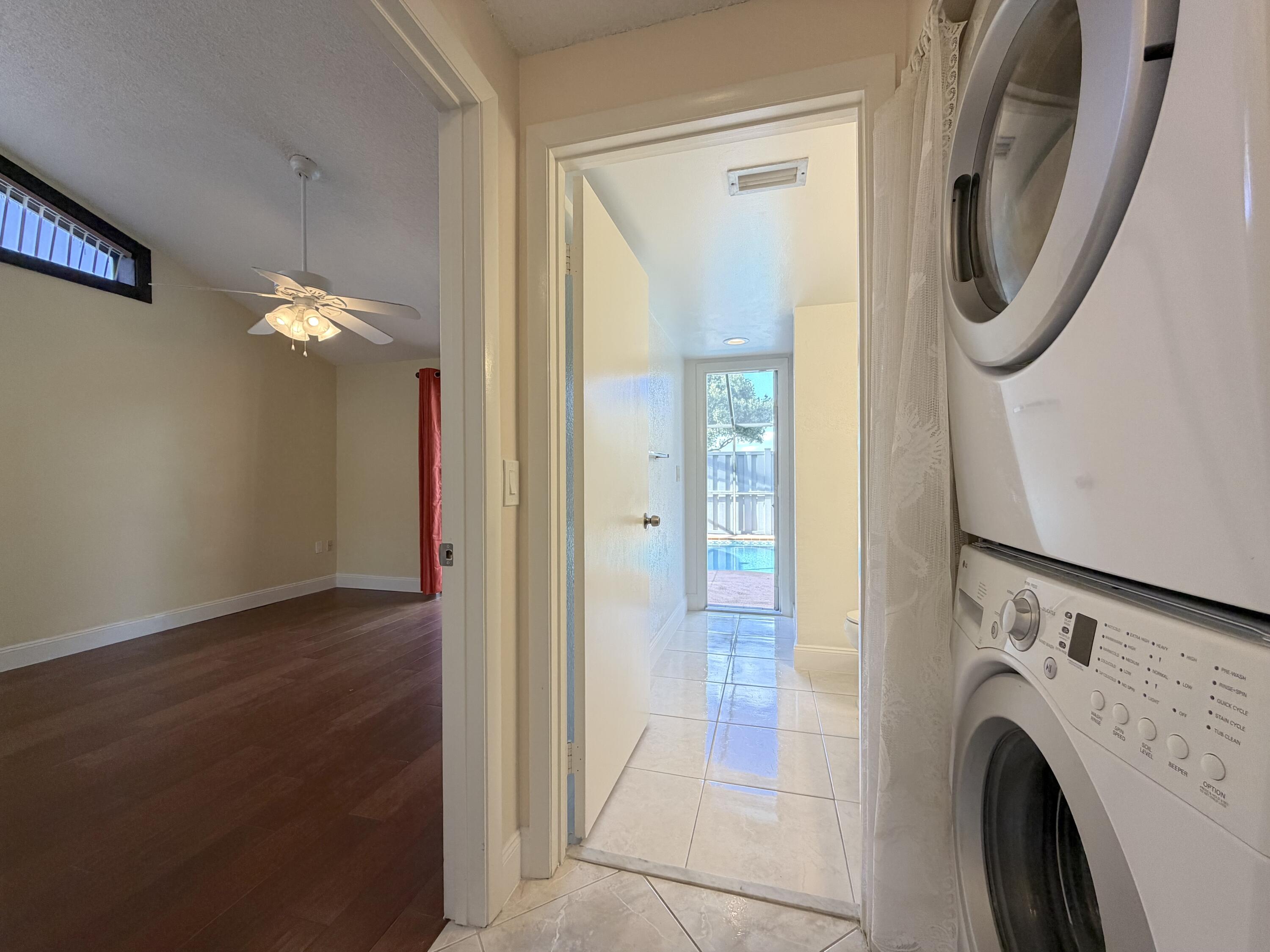 9927 Boca Gardens Trail, Unit A Boca Raton, FL 33496 - Photo 42 of 63 Bathroom 2/Laundry
