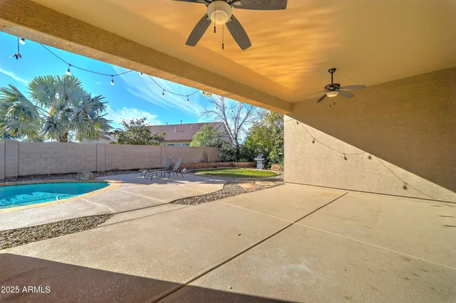 a view of parking space