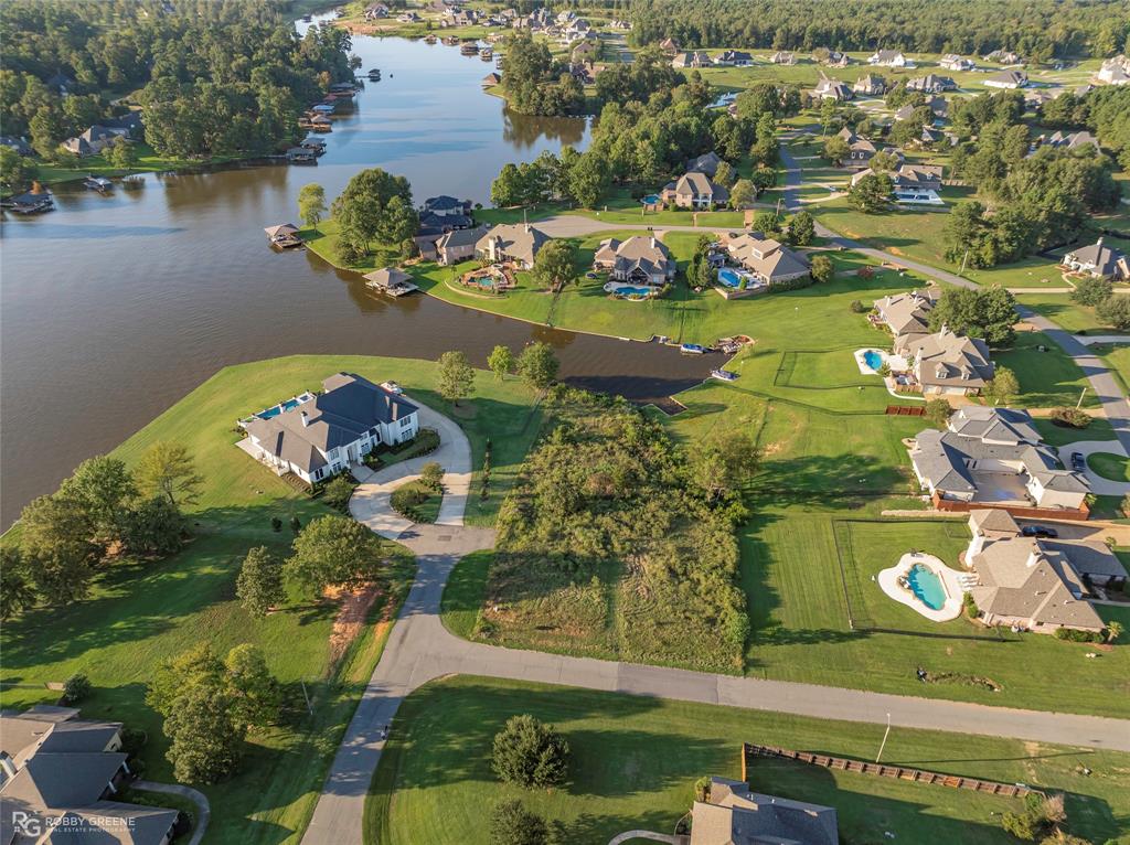 1104 Long Key Circle Benton, LA 71006 - Photo 9 of 11 an aerial view of a house with a lake view