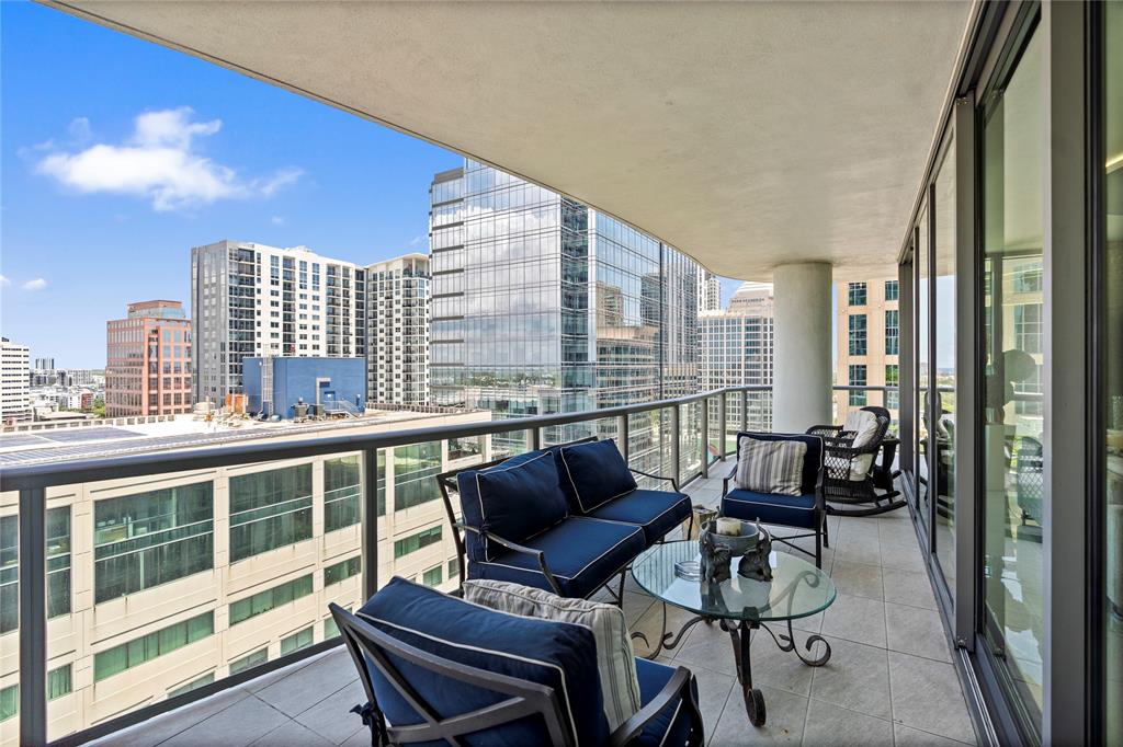 100 East Las Olas Boulevard, Unit 1901 Fort Lauderdale, FL 33301 - Photo 44 of 83 a view of a balcony with chairs