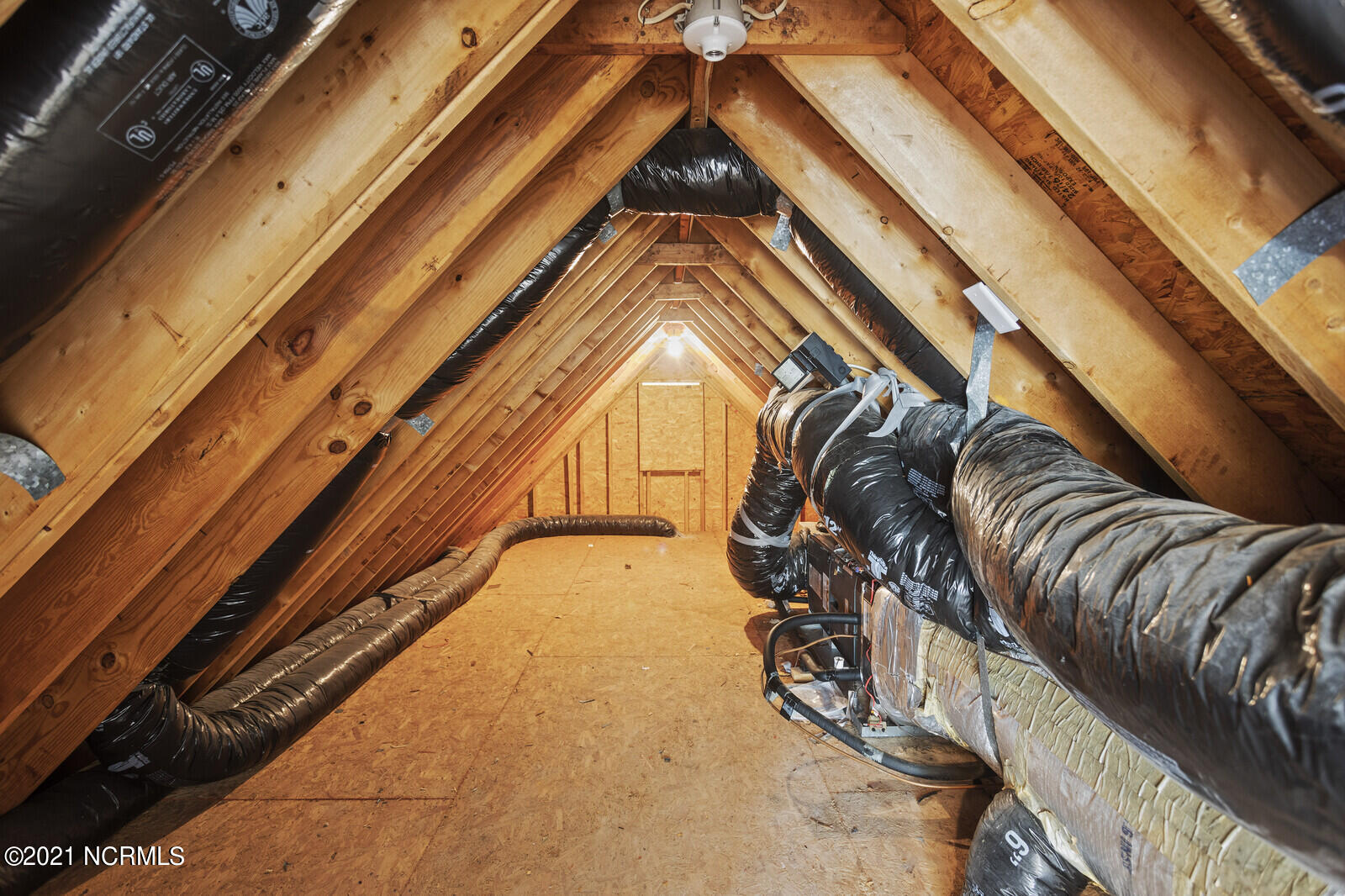 1228 Liberty Landing Road Southeast Winnabow, NC 28479 - Photo 65 of 94 3rd floor walk in attic space