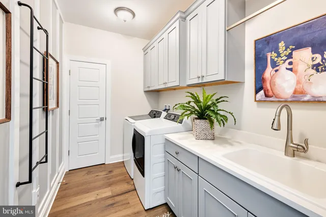 a kitchen with stainless steel appliances white cabinets and a sink