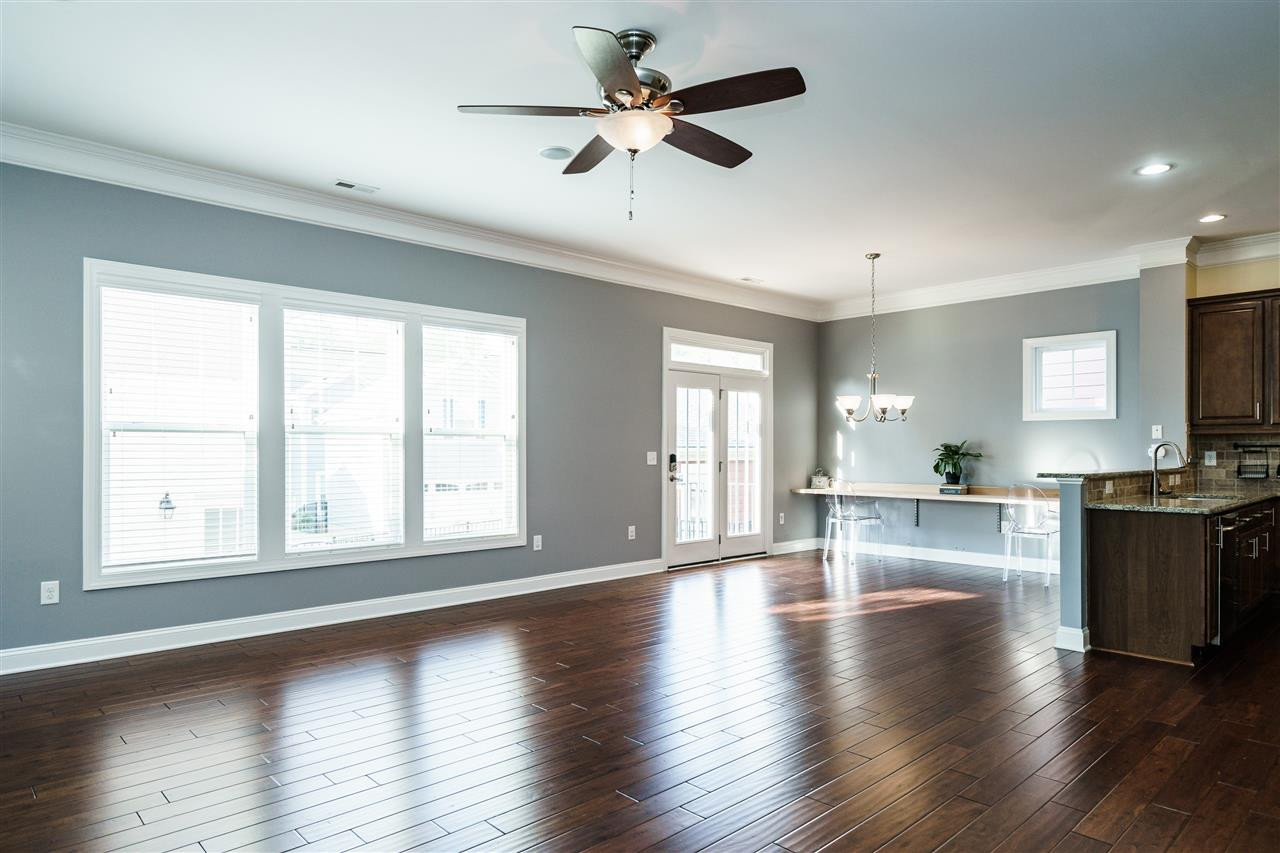 1334 Rodessa Run Raleigh, NC 27607 - Photo 12 of 25 LOVELY EATING NOOK AND FAMILY ROOM OPEN TO THE BEAUTIFULLY MAINTAINED FENCED BACKYARD! LIVING ROOM