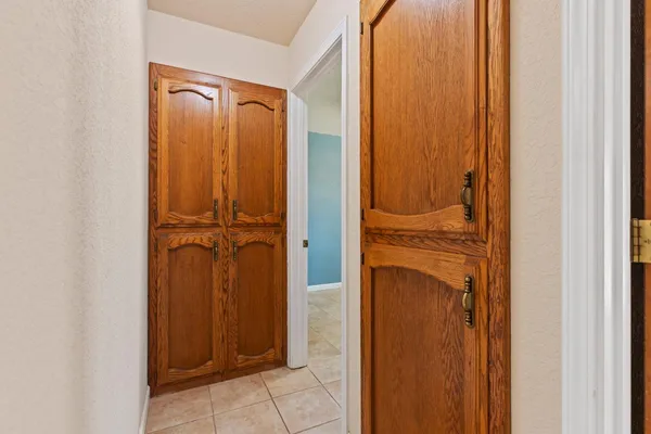 a view of front door
