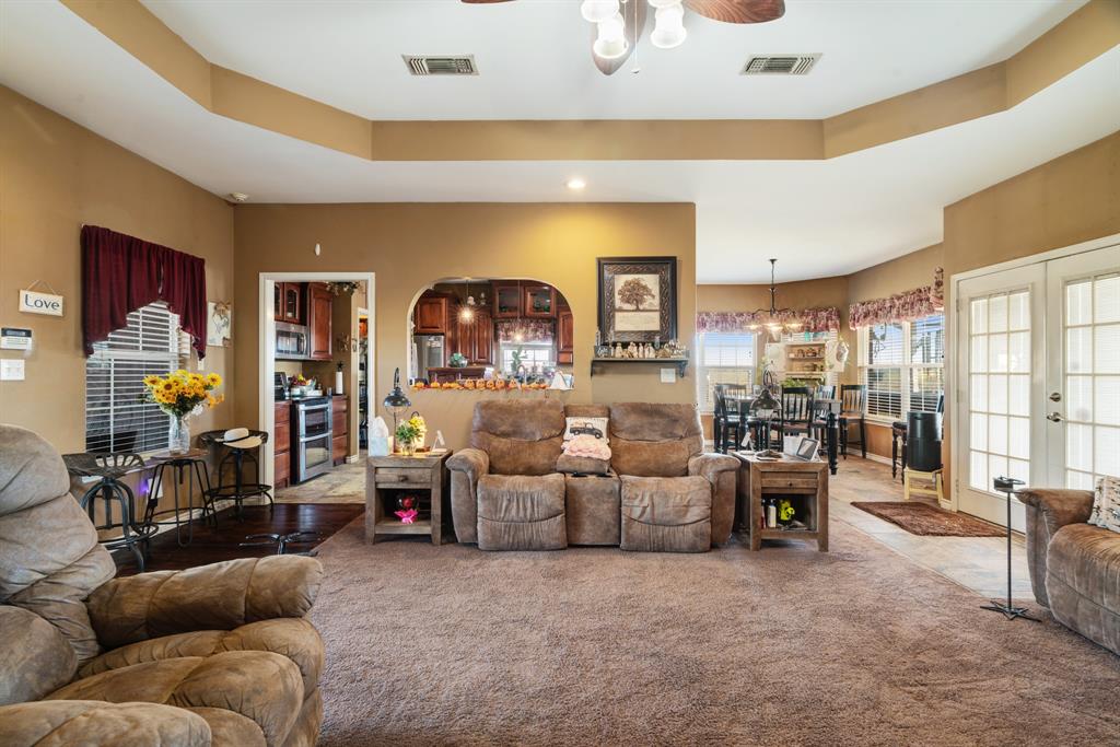 600 County Road Deport, TX 75435 - Photo 23 of 34 a living room with furniture and a large window
