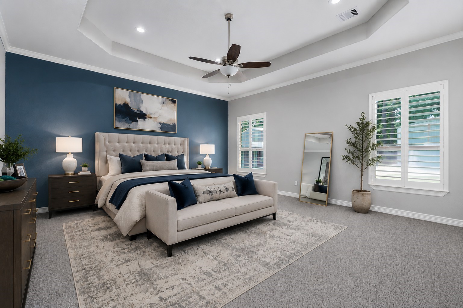 27600 Rio Blanco Drive Splendora, TX 77372 - Photo 22 of 49 a bed room with a bed and a couch