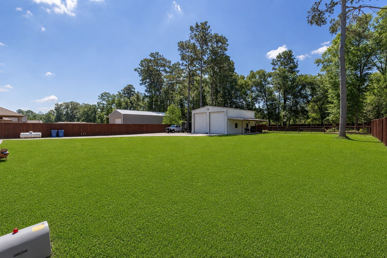 27600 Rio Blanco Drive Splendora, TX 77372 - Photo 36 of 49 a view of house with a big yard