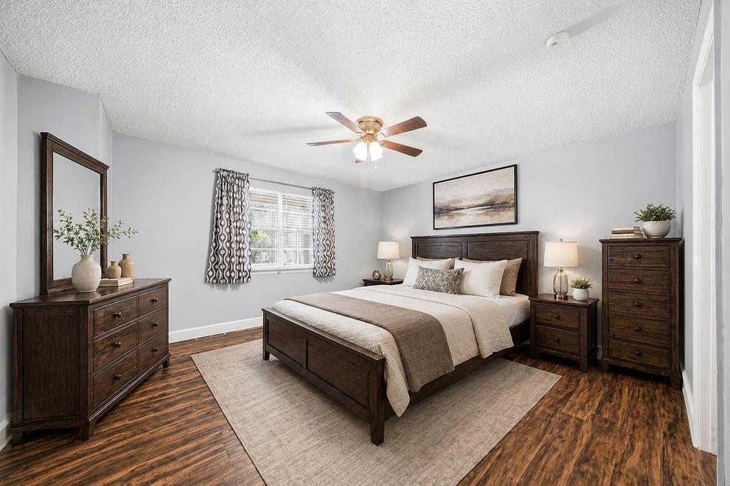116 Monterey Drive Dalton, GA 30721 - Photo 25 of 39 a spacious bedroom with a bed and a dresser