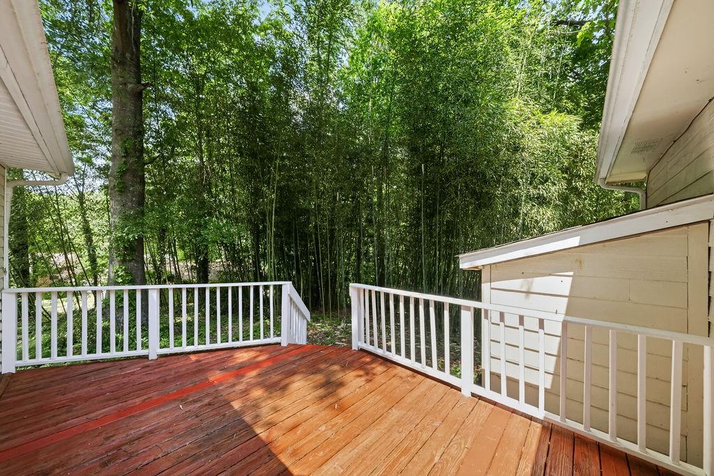 116 Monterey Drive Dalton, GA 30721 - Photo 9 of 39 a view of a wooden roof deck