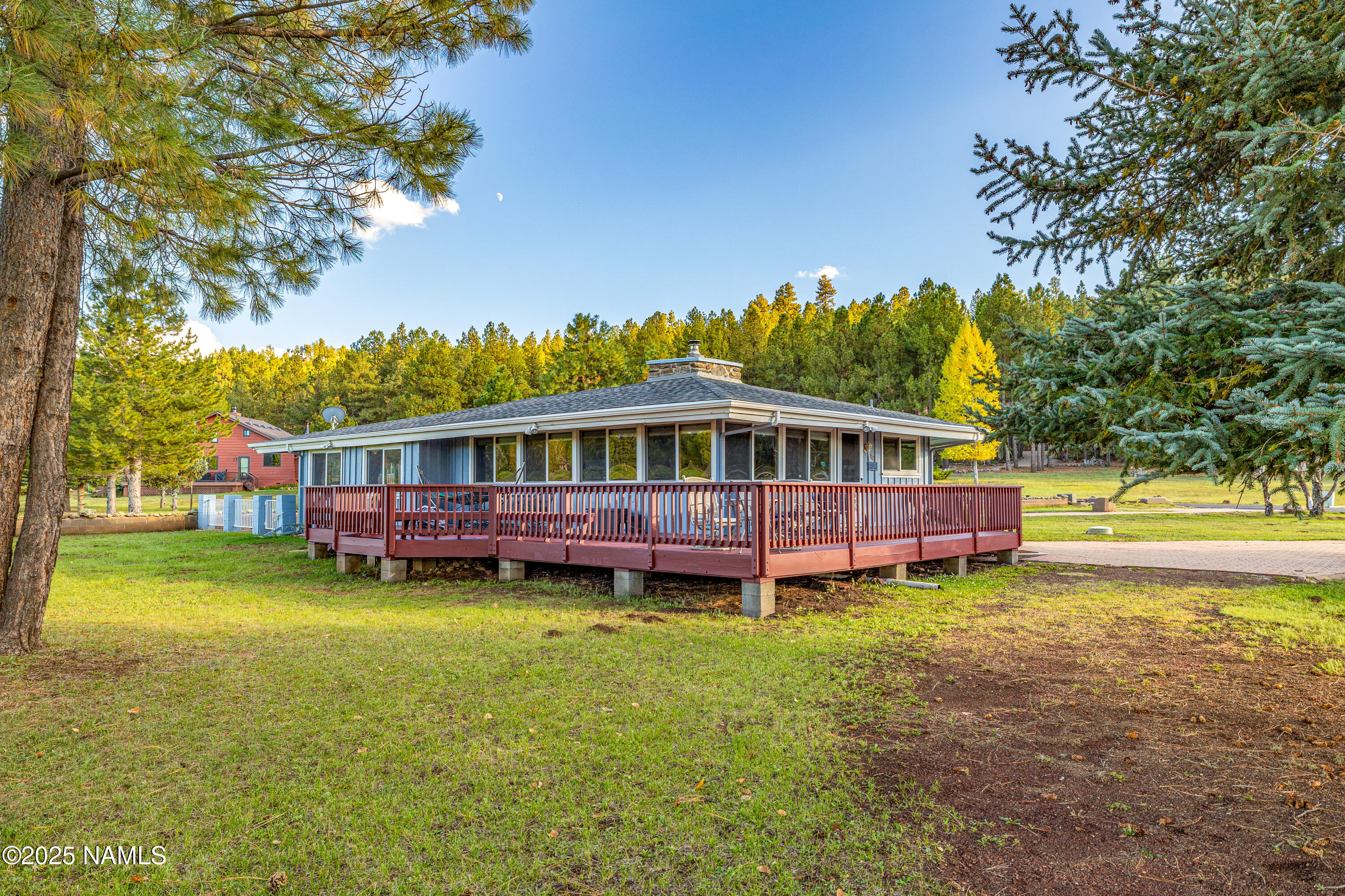 420 East Navajo Road Munds Park, AZ 86017 - Photo 11 of 55 Huge deck for entertaining