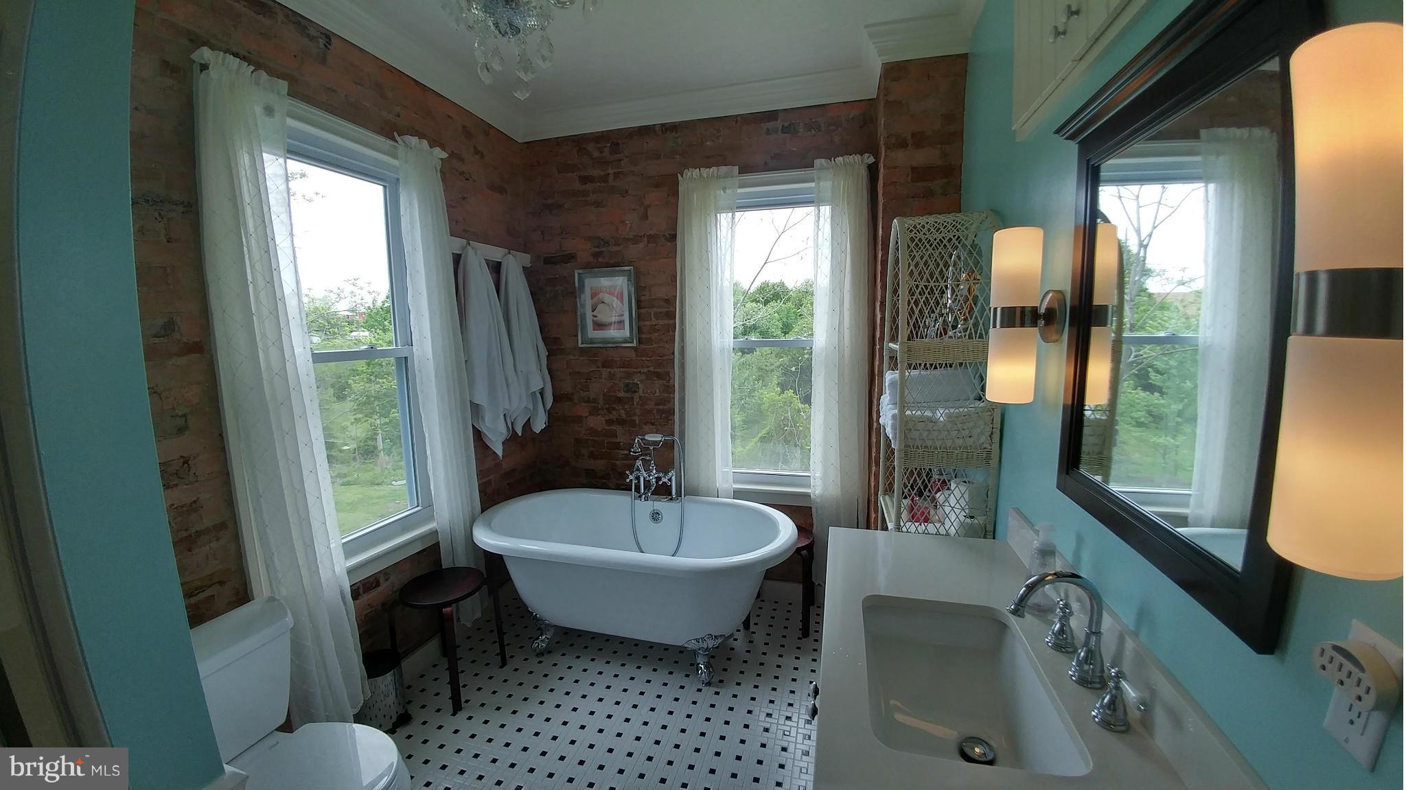 11538 Handboard Road Union Bridge, MD 21791 - Photo 22 of 30 Claw foot tub and separate shower