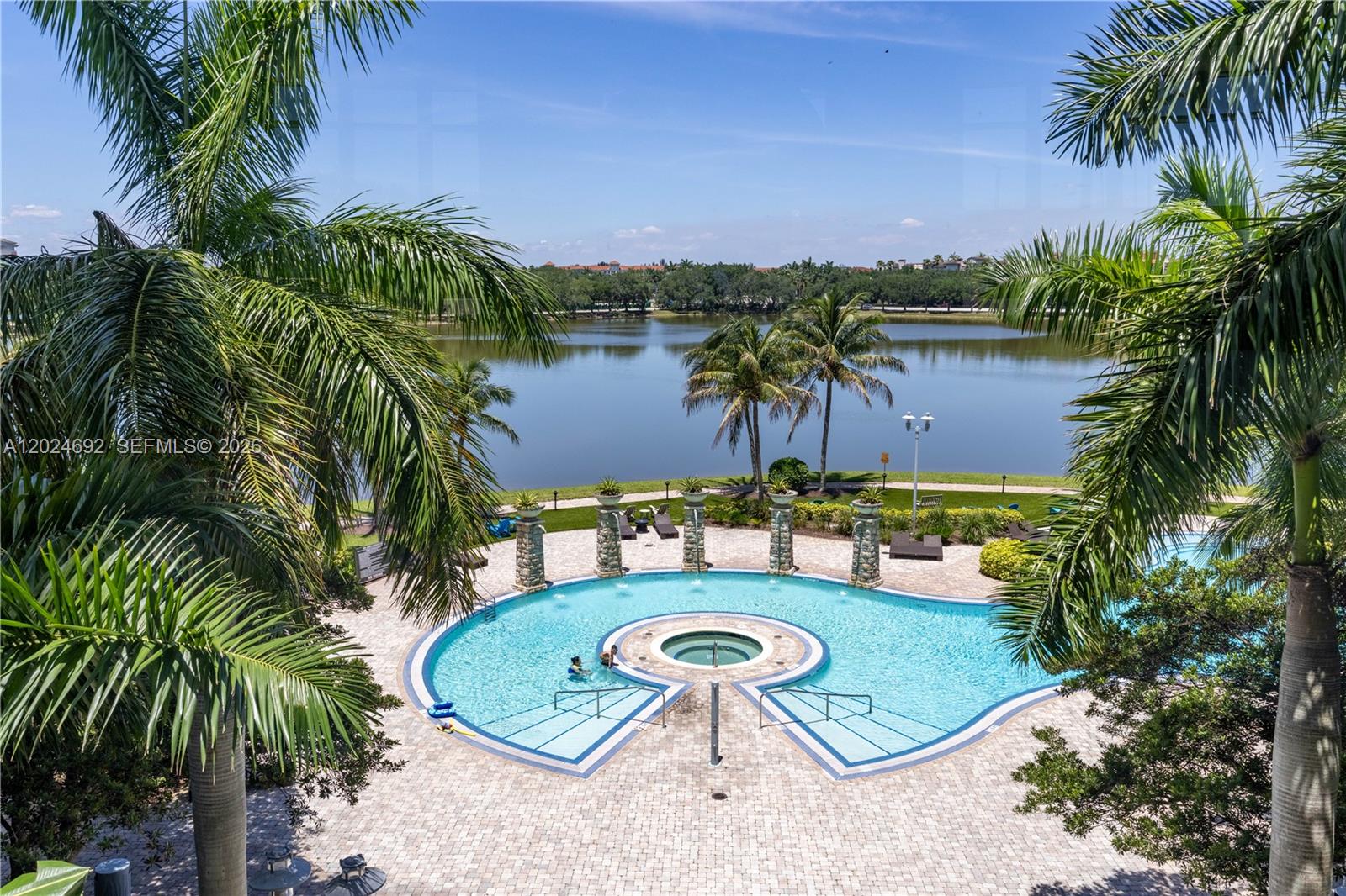 2641 North Flamingo Road, Unit 2605N Sunrise, FL 33323 - Photo 27 of 56 an aerial view of a house having yard
