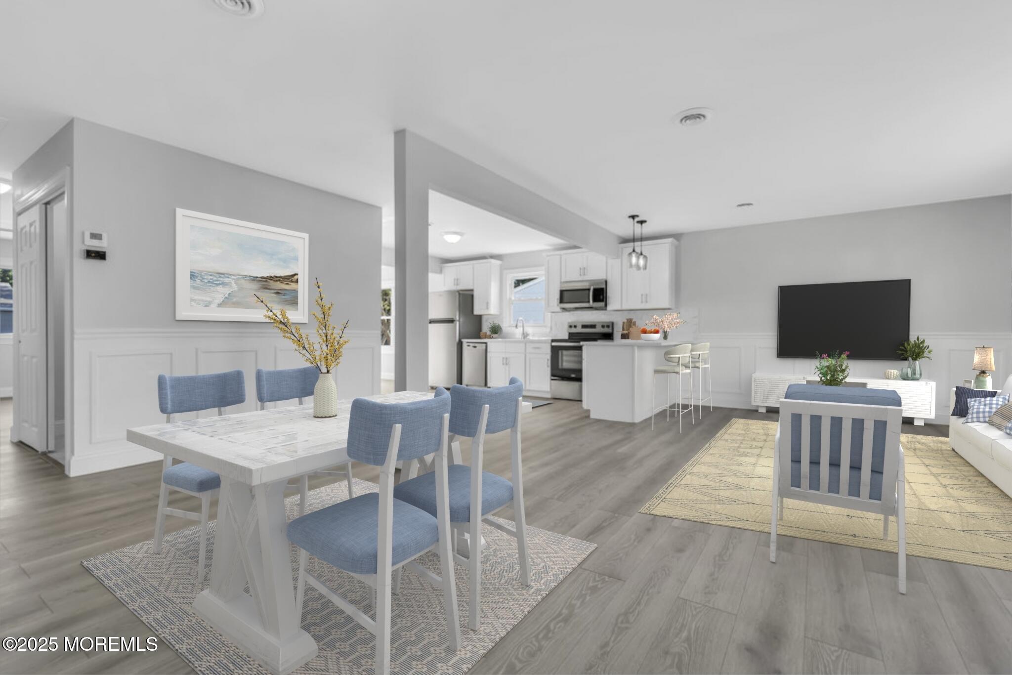 29 Carlisle Road Toms River, NJ 08757 - Photo 6 of 23 a view of kitchen with cabinets and wooden floor