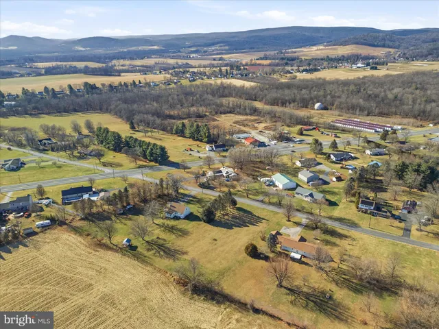 an aerial view of residential building and lake view