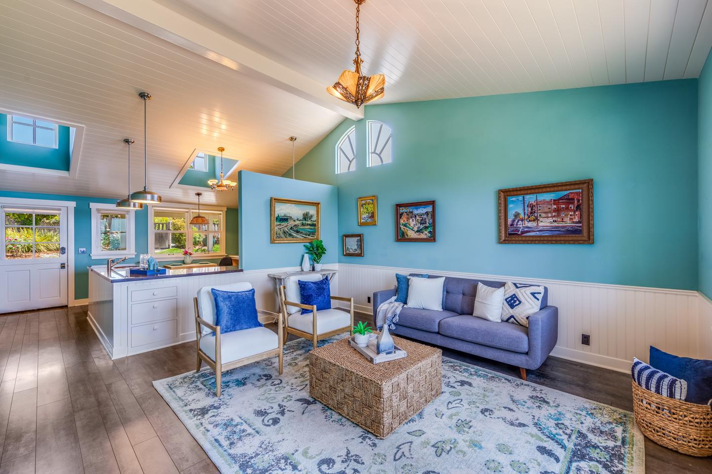 24 Cresta Way La Selva Beach, CA 95076 - Photo 11 of 23 a living room with furniture and wooden floor