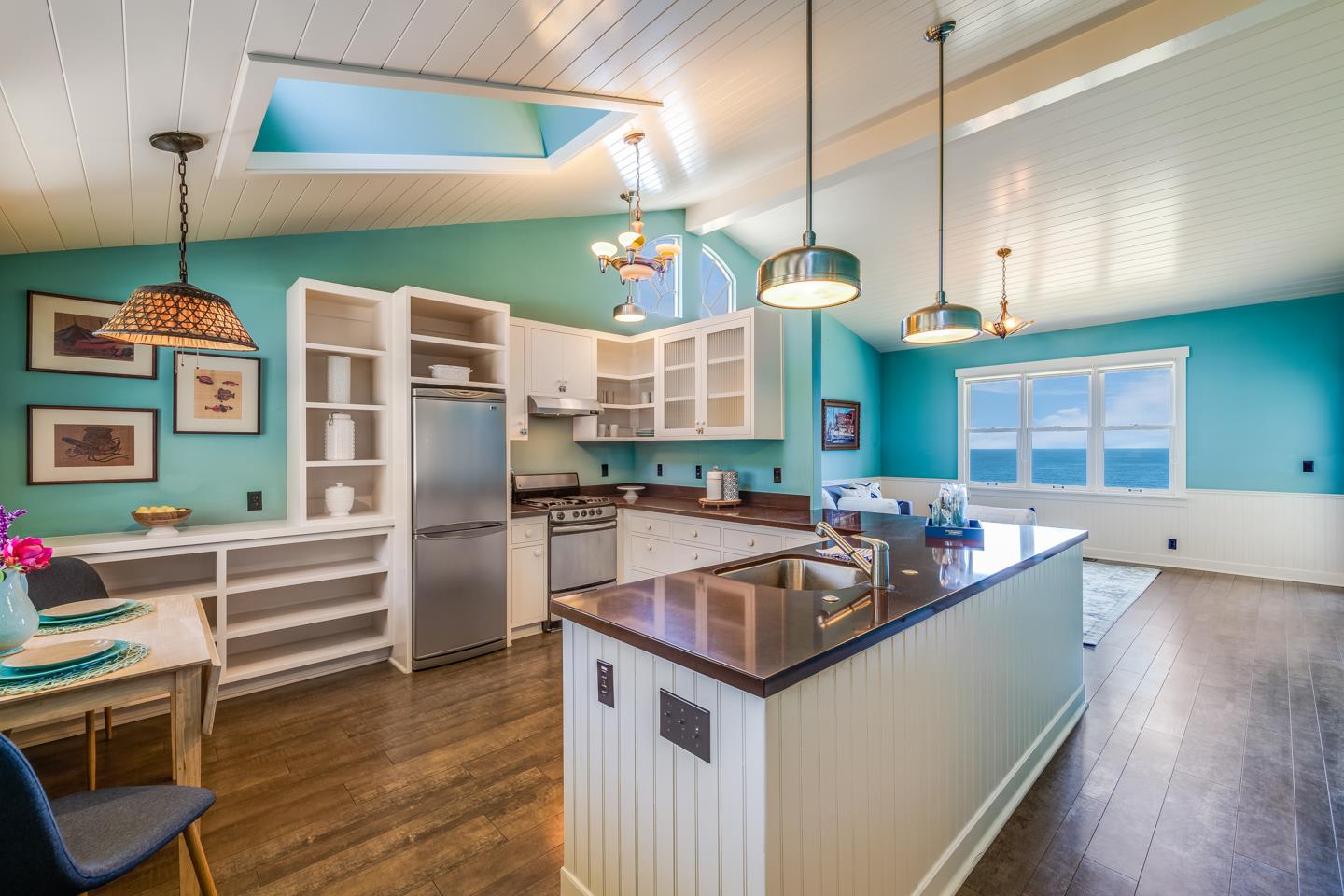 24 Cresta Way La Selva Beach, CA 95076 - Photo 13 of 23 a kitchen that has a lot of cabinets in it
