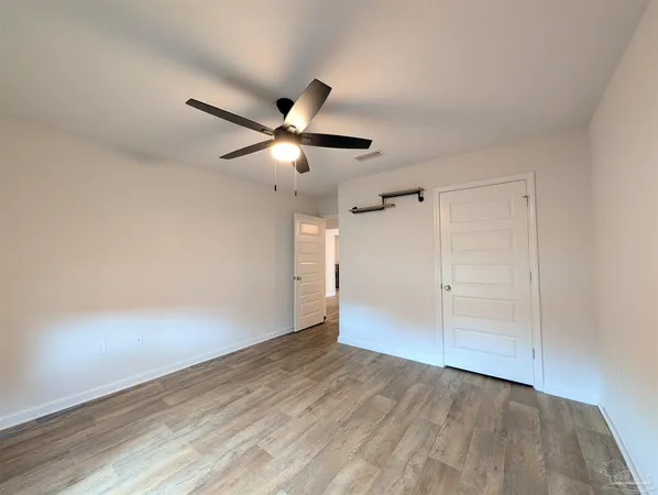 wooden floor in an empty room