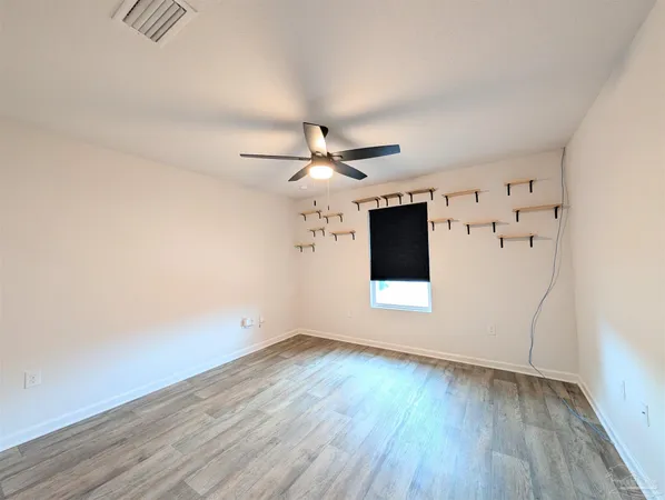 wooden floor in an empty room