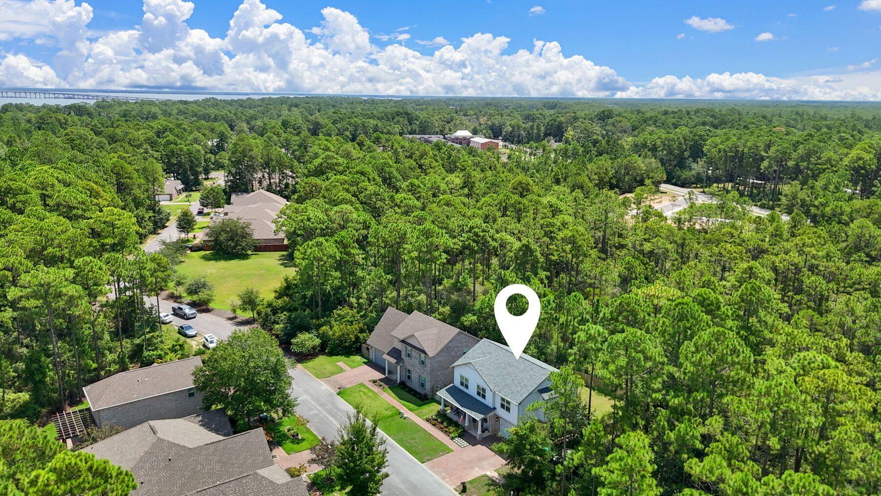 297 Cox Road Santa Rosa Beach, FL 32459 - Photo 3 of 41 a view of a tree with a yard