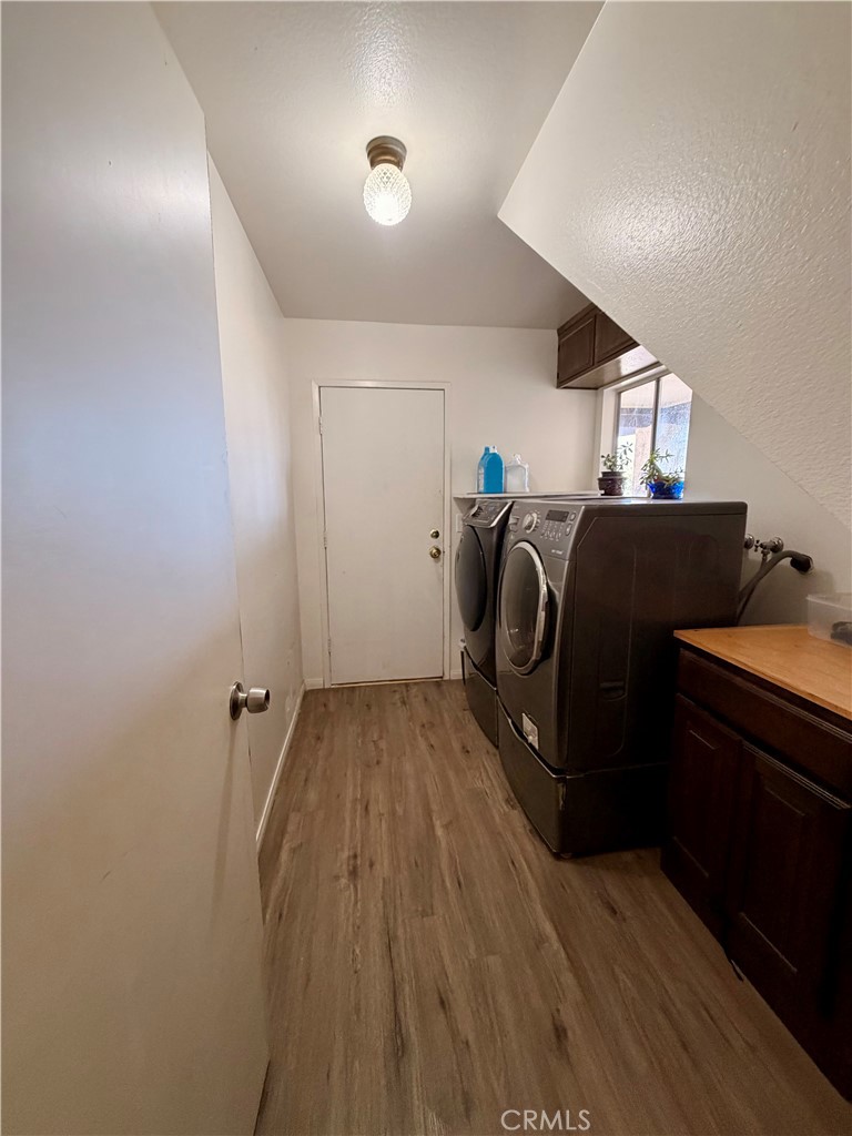 43127 40th Street East Lancaster, CA 93535 - Photo 20 of 24 Washer and dryer room inside home