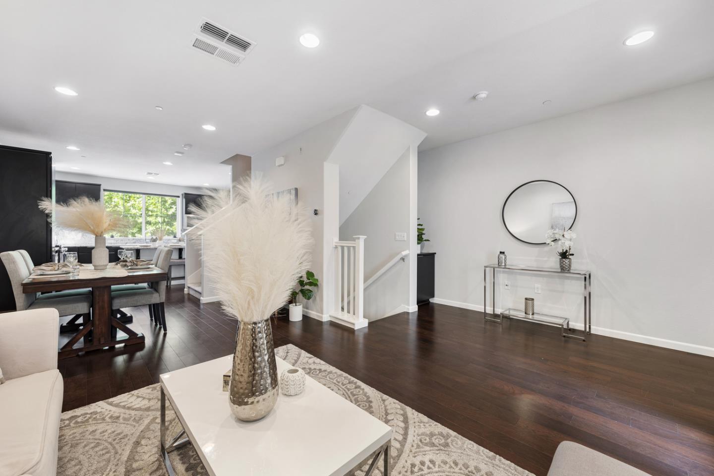 6063 Raleigh Road San Jose, CA 95123 - Photo 12 of 44 a living room with furniture and wooden floor