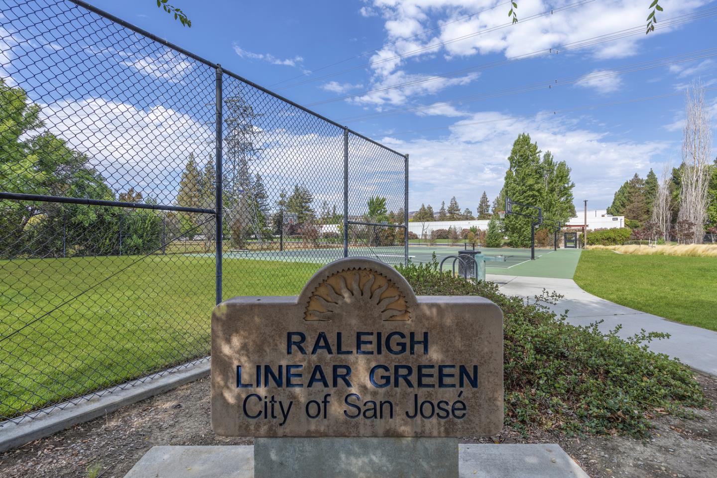 6063 Raleigh Road San Jose, CA 95123 - Photo 38 of 44 a view of a park with a bench in a yard