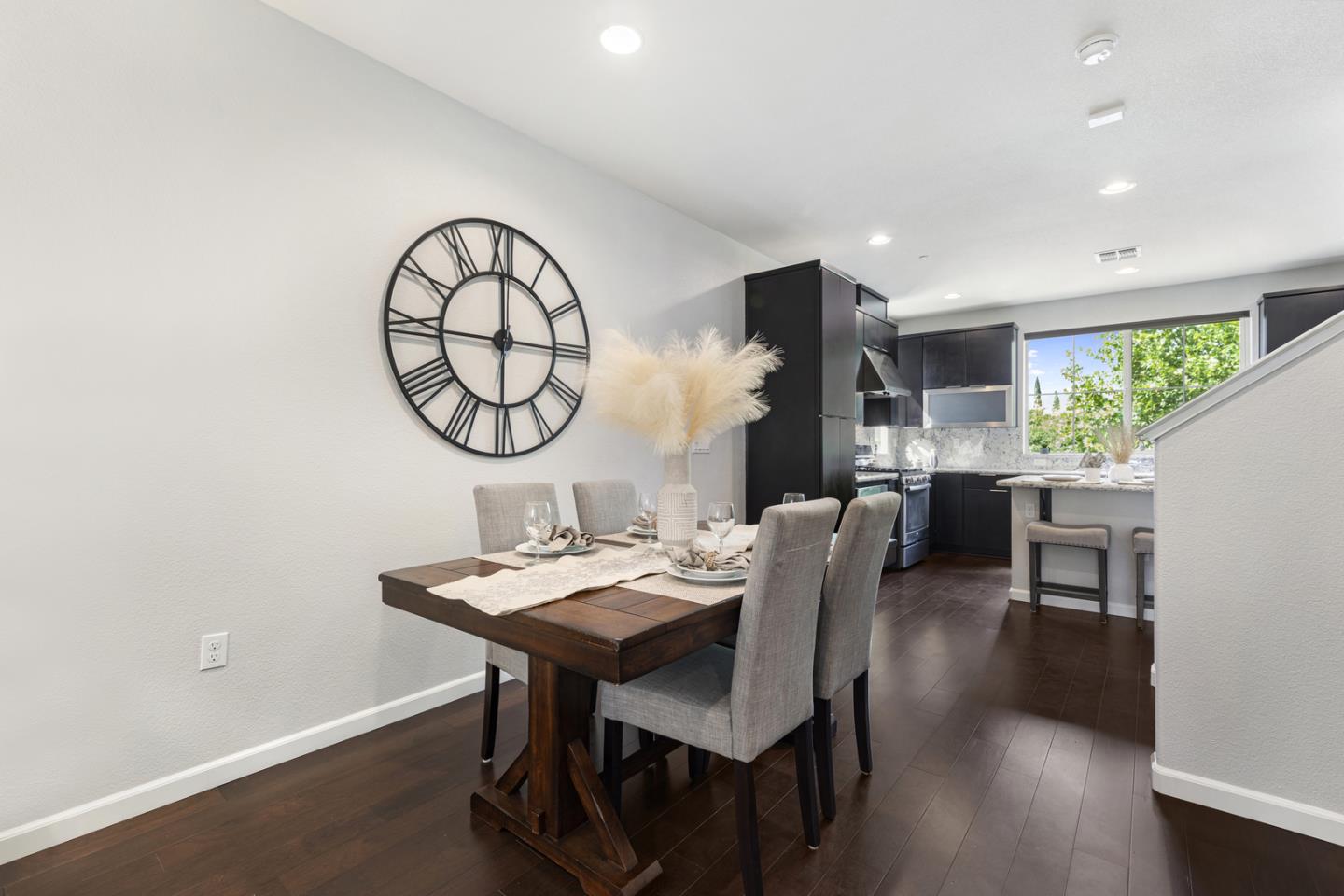 6063 Raleigh Road San Jose, CA 95123 - Photo 8 of 44 a view of a dining room with furniture window and wooden floor