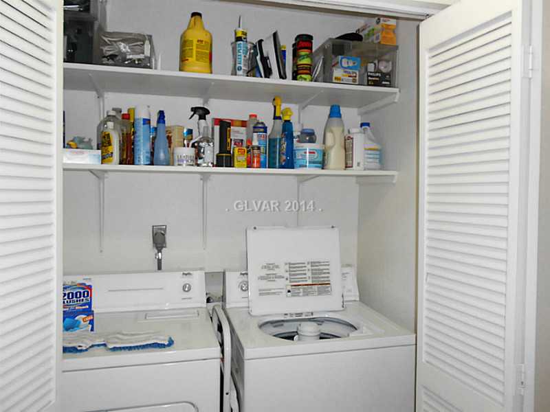 2200 South Fort Apache Road, Unit 1198 Las Vegas, NV 89117 - Photo 15 of 27 Laundry Rm/Area. Laundry area in the hallway