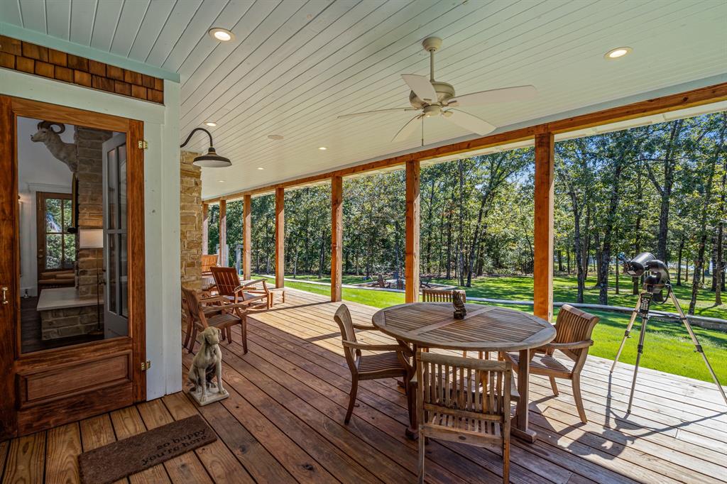 877 Private Road 7893 Mineola, TX 75773 - Photo 35 of 40 a view of a dining room with furniture window and outside view