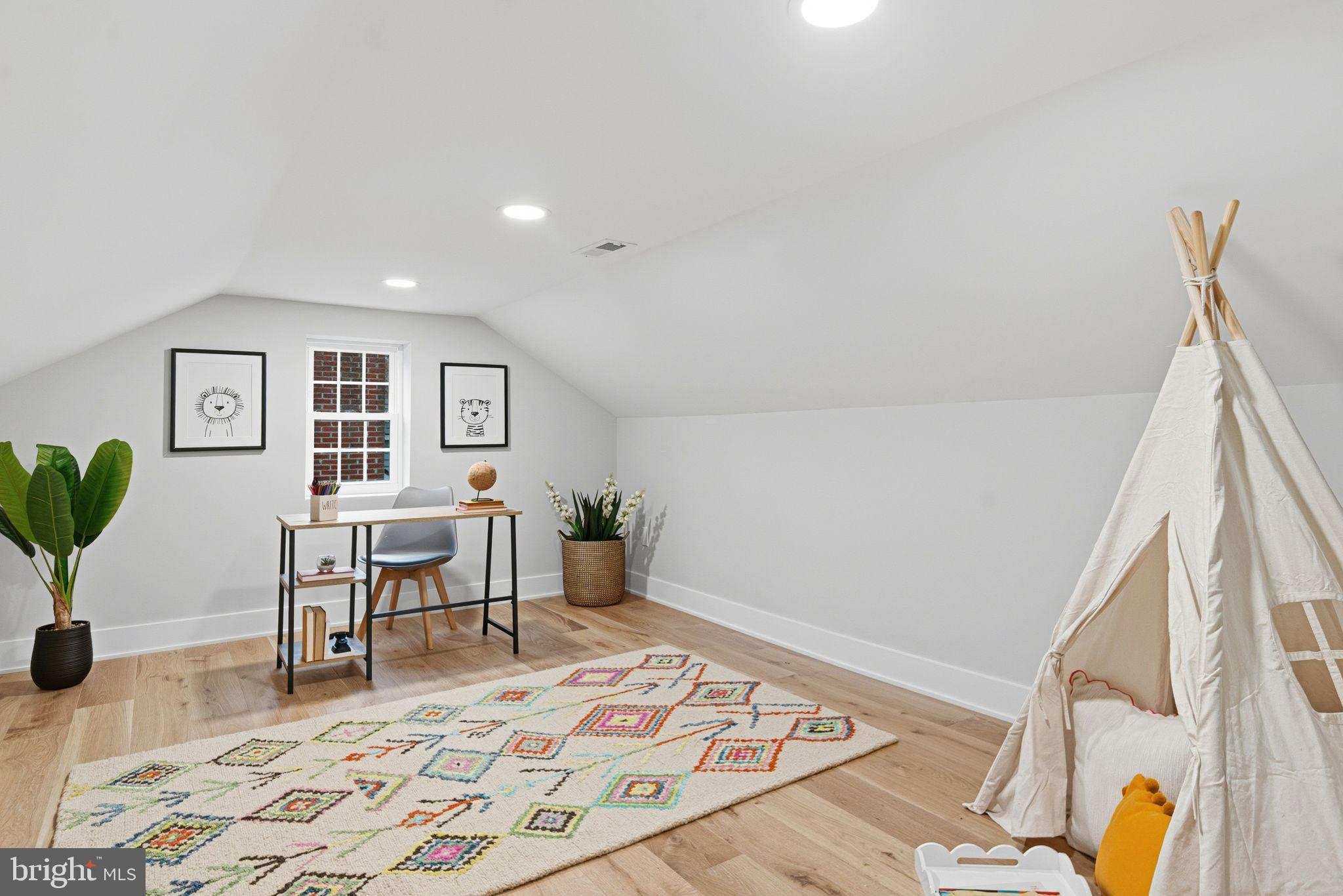 428 Mansfield Avenue Haddonfield, NJ 08033 - Photo 29 of 37 a bedroom with furniture and a wooden floor