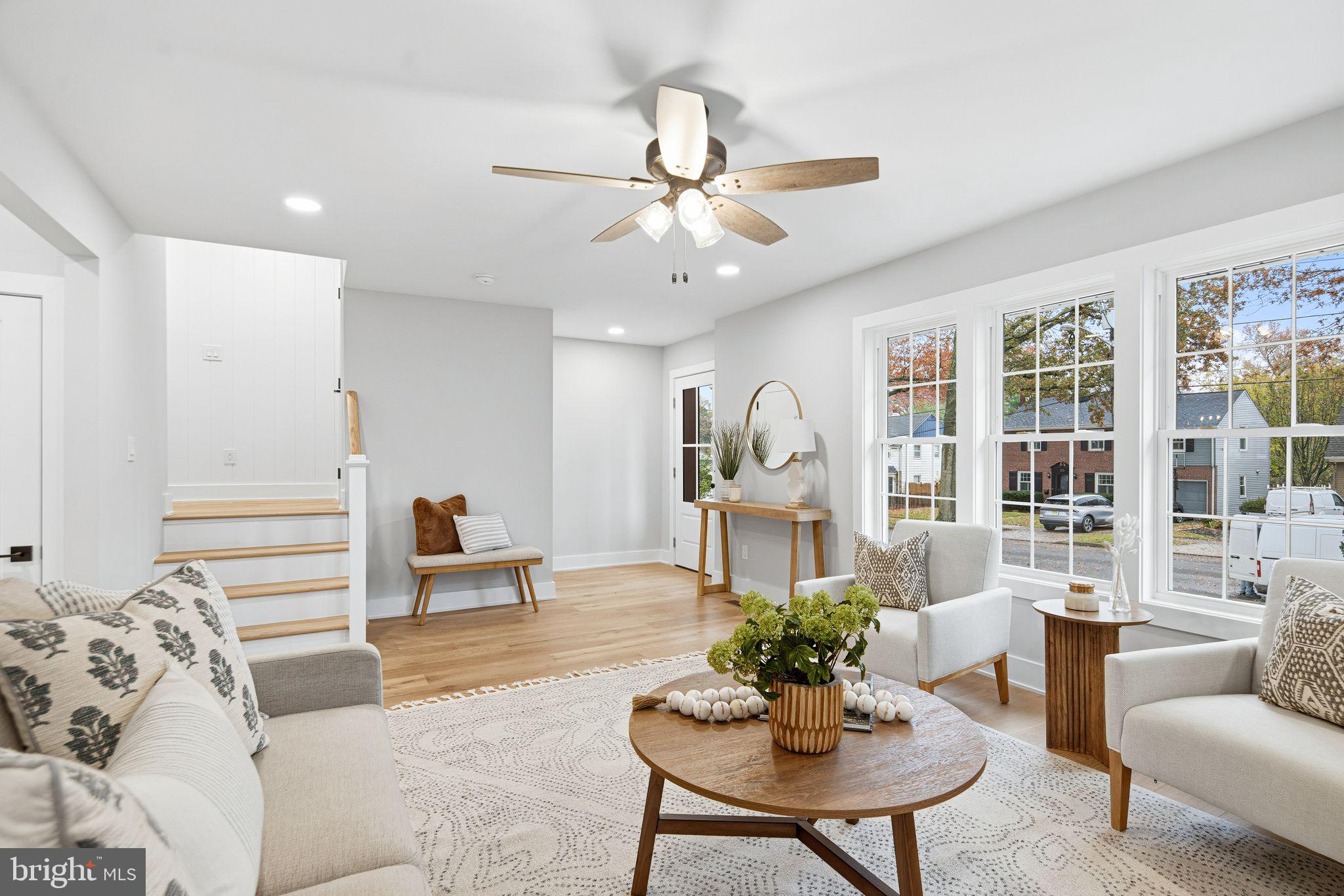 428 Mansfield Avenue Haddonfield, NJ 08033 - Photo 5 of 37 a living room with furniture and a large window