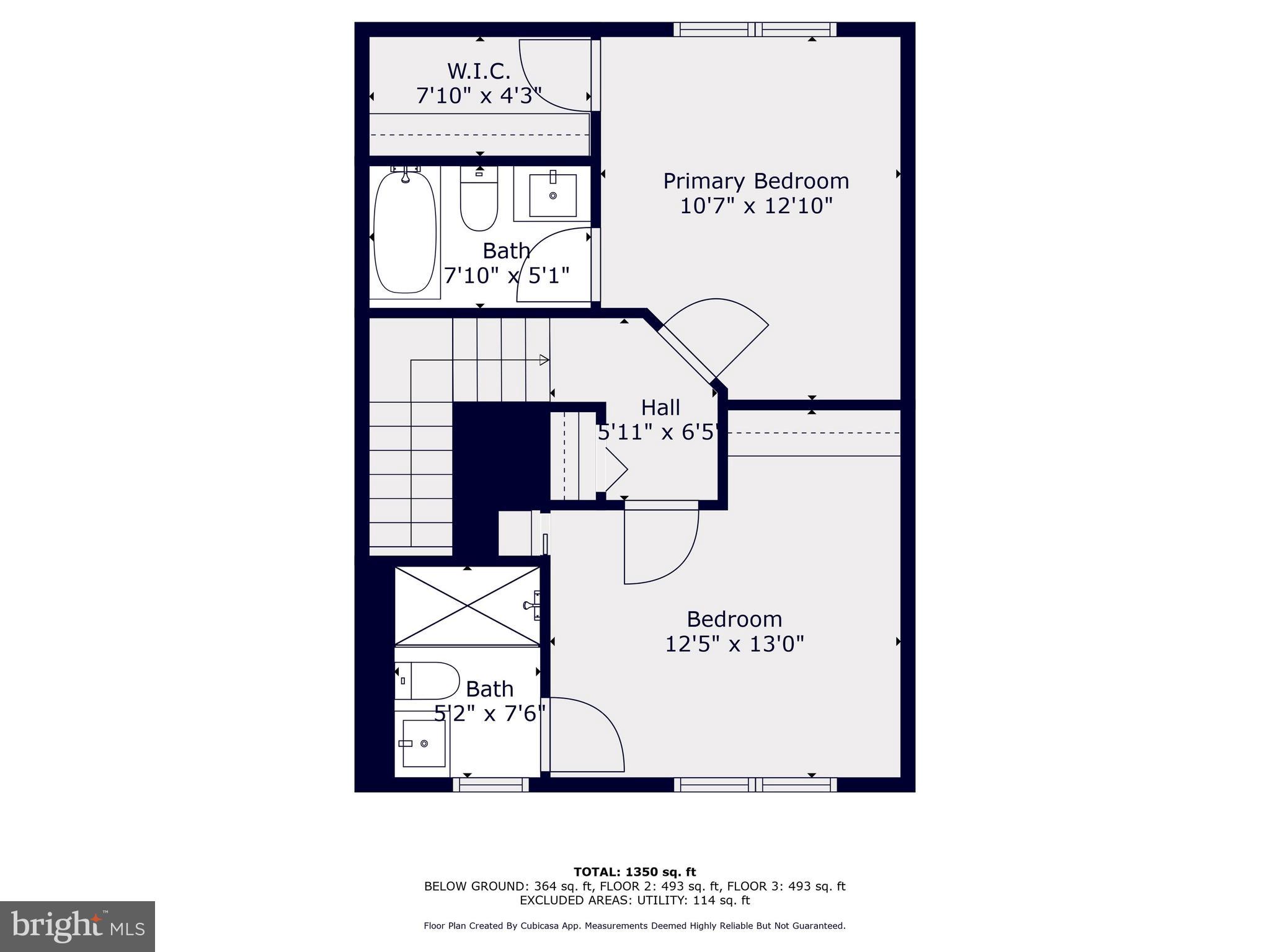 1127 Daffodil Drive Frederick, MD 21703 - Photo 61 of 61 a picture of a bench in front of a wall