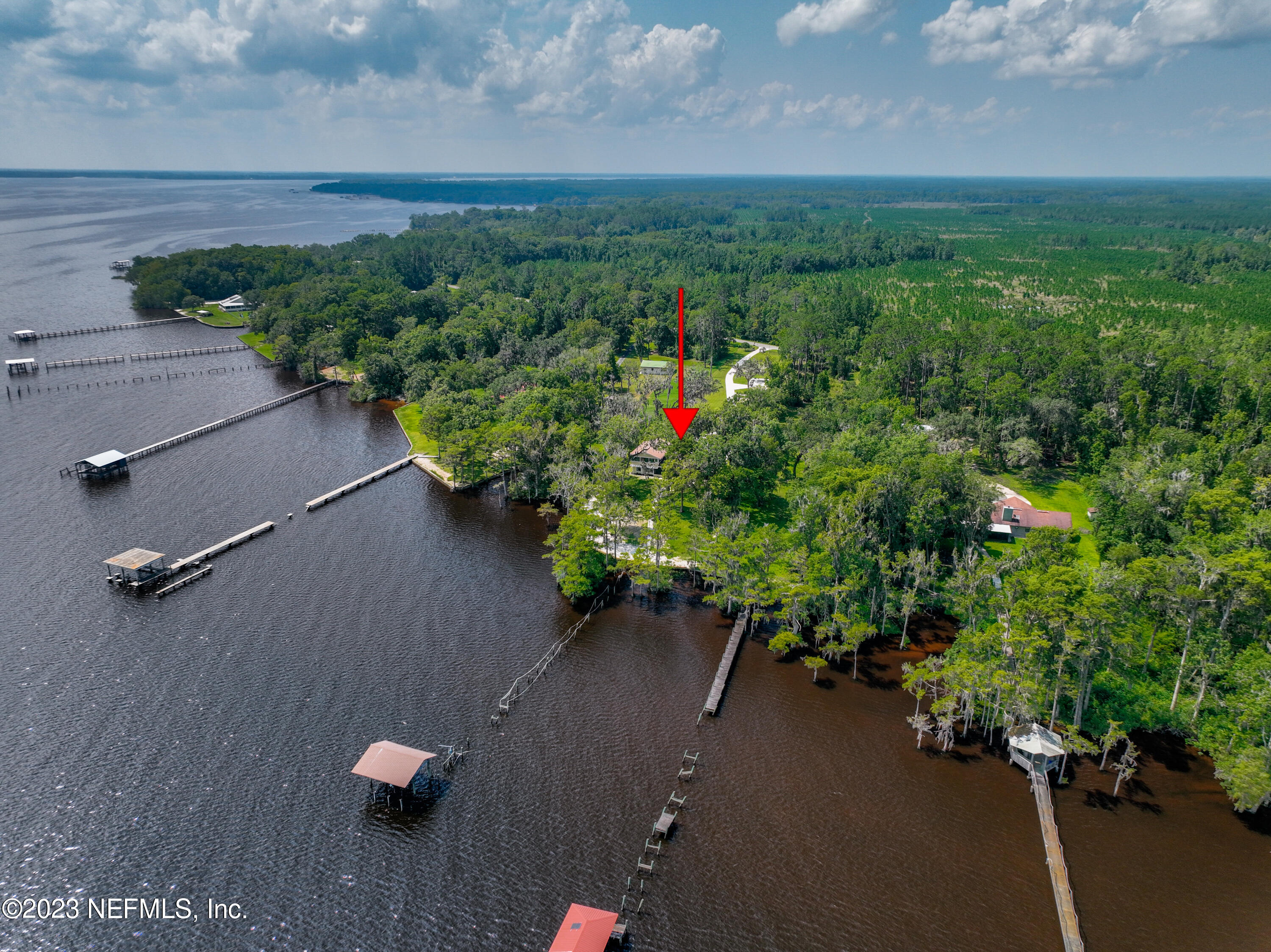 716 Cedar Creek Road Palatka, FL 32177 - Photo 6 of 62 a view of a city street from a balcony