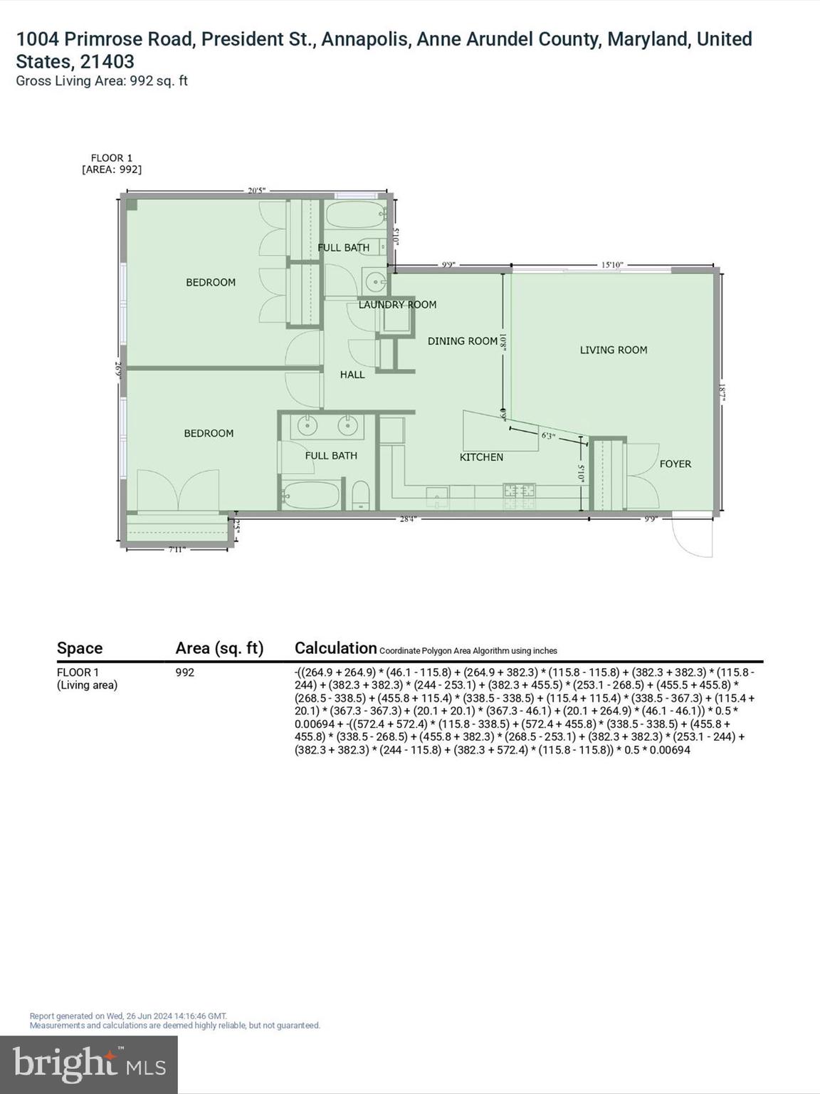 1004 Primrose Road, Unit 202 Annapolis, MD 21403 - Photo 35 of 39 gla_report_1004_primrose_road_annapolis_page-0001