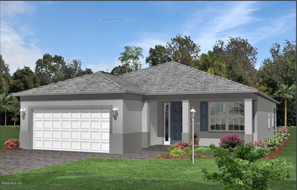 7905 Southwest 85th Loop Ocala, FL 34476 - Photo 1 of 1 front view of a house with a yard