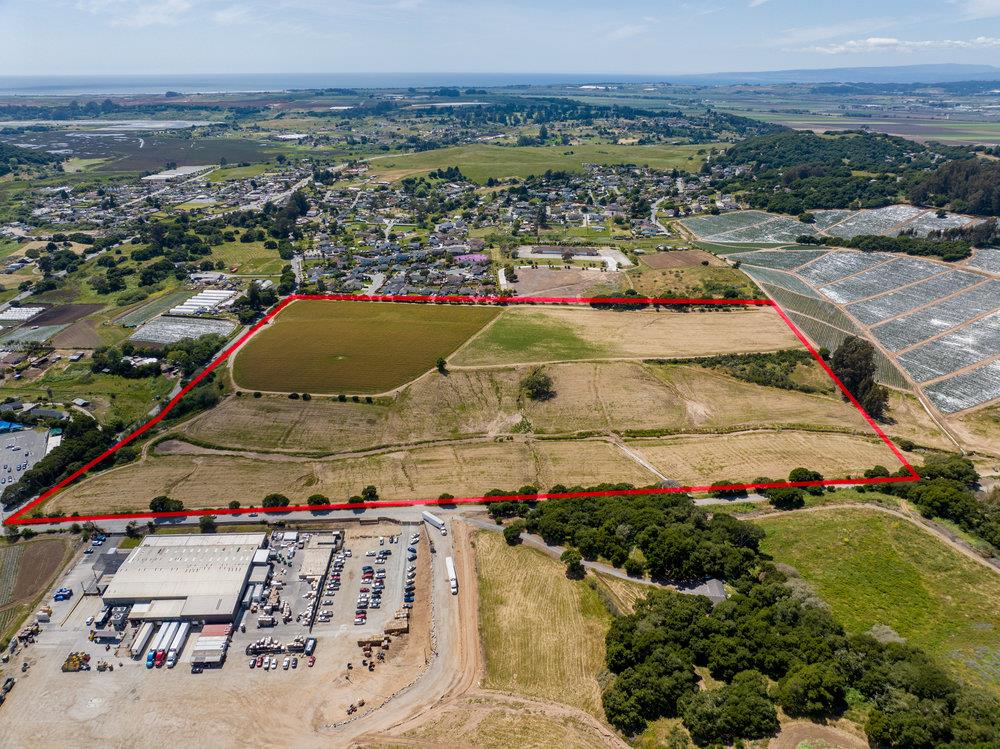 43-acres Sill Road Watsonville, CA 95076 - Photo 4 of 18 an aerial view of a house with a ocean view